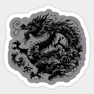 Chinese Dragon Sticker